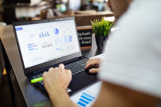 A computer screen showing an organized budget spreadsheet