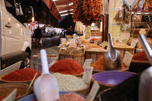 travelers enjoying local cuisine